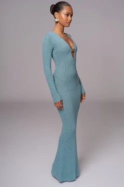 Aqua Sol Sweater Knit Dress