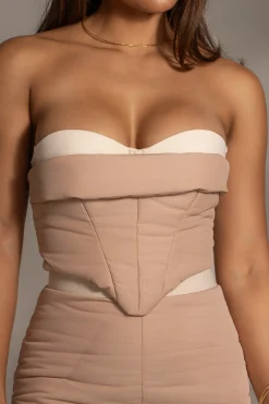 Beige Addyson Skirt Set