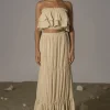 Beige By The Sea Skirt Set
