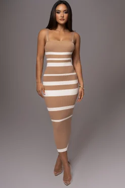 Beige Dannia Maxi Dress