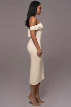 Beige Escape Linen Dress