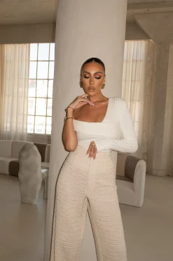 Beige Francine Pants