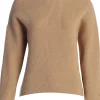 Beige Jenni Turtleneck Sweater Top