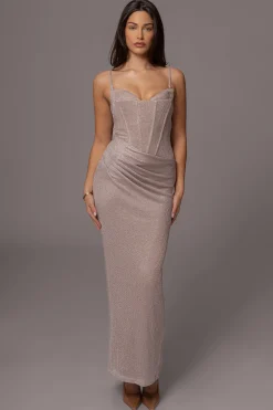 Beige Lush Life Maxi Dress
