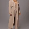 Beige Maxinne Knit Coat