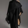 Beige Park City Reversible Shawl
