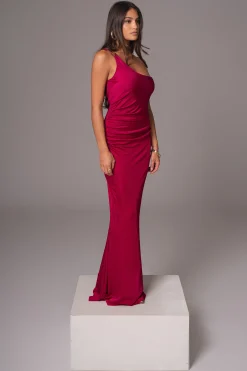 Berry Birthday Maxi Dress