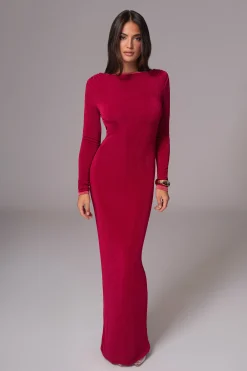 Berry/Mauve Ashton Reversible Maxi Dress