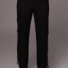 Black Better Half Linen Utility Pants