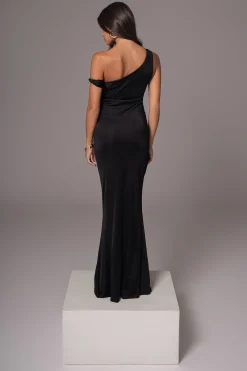Black Birthday Maxi Dress