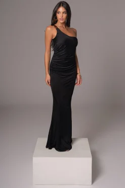 Black Birthday Maxi Dress