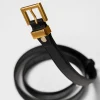 Black Bonnie Buckle Belt