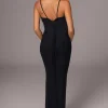 Black Cabana Views Crochet Dress