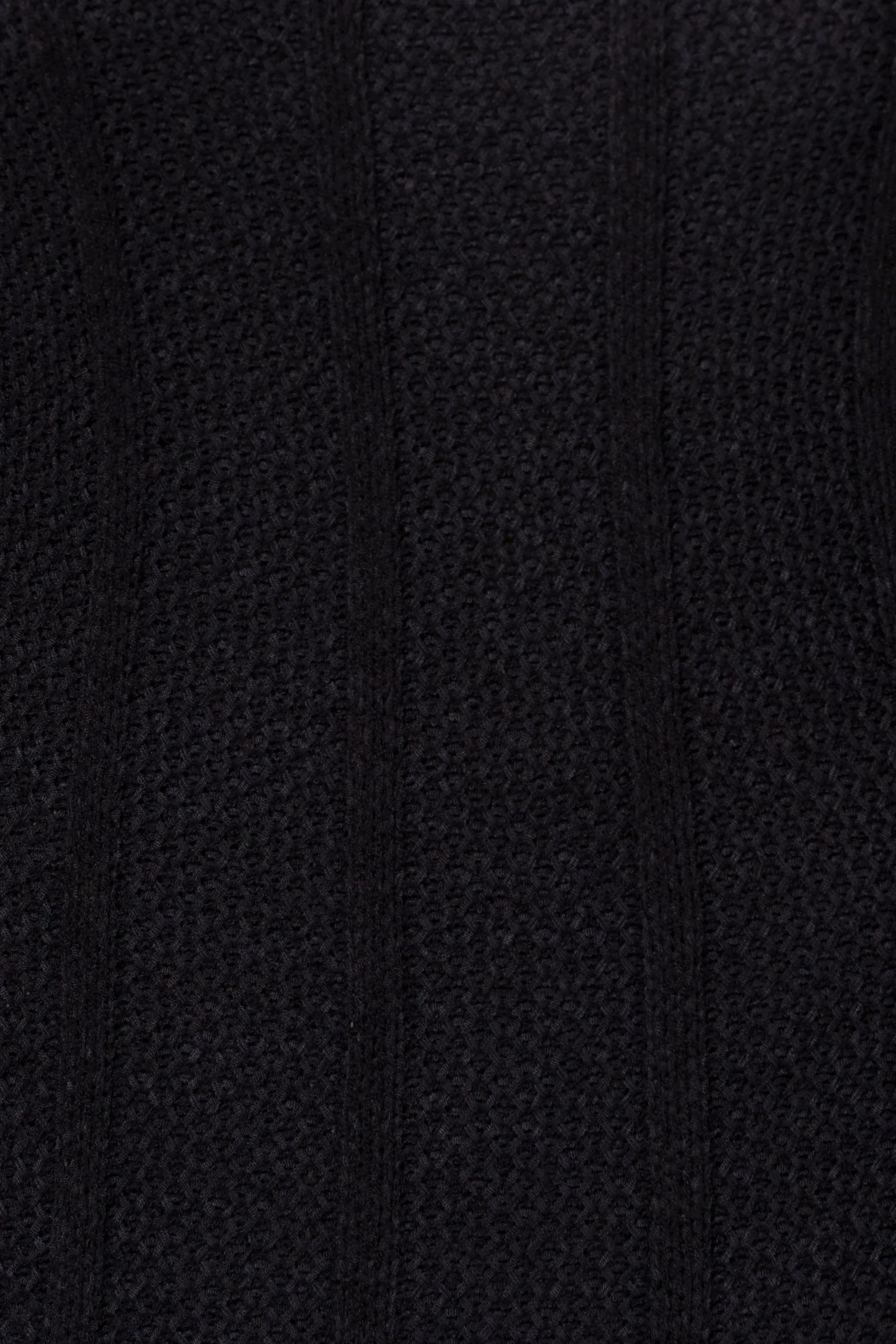 Black Cabana Views Crochet Dress