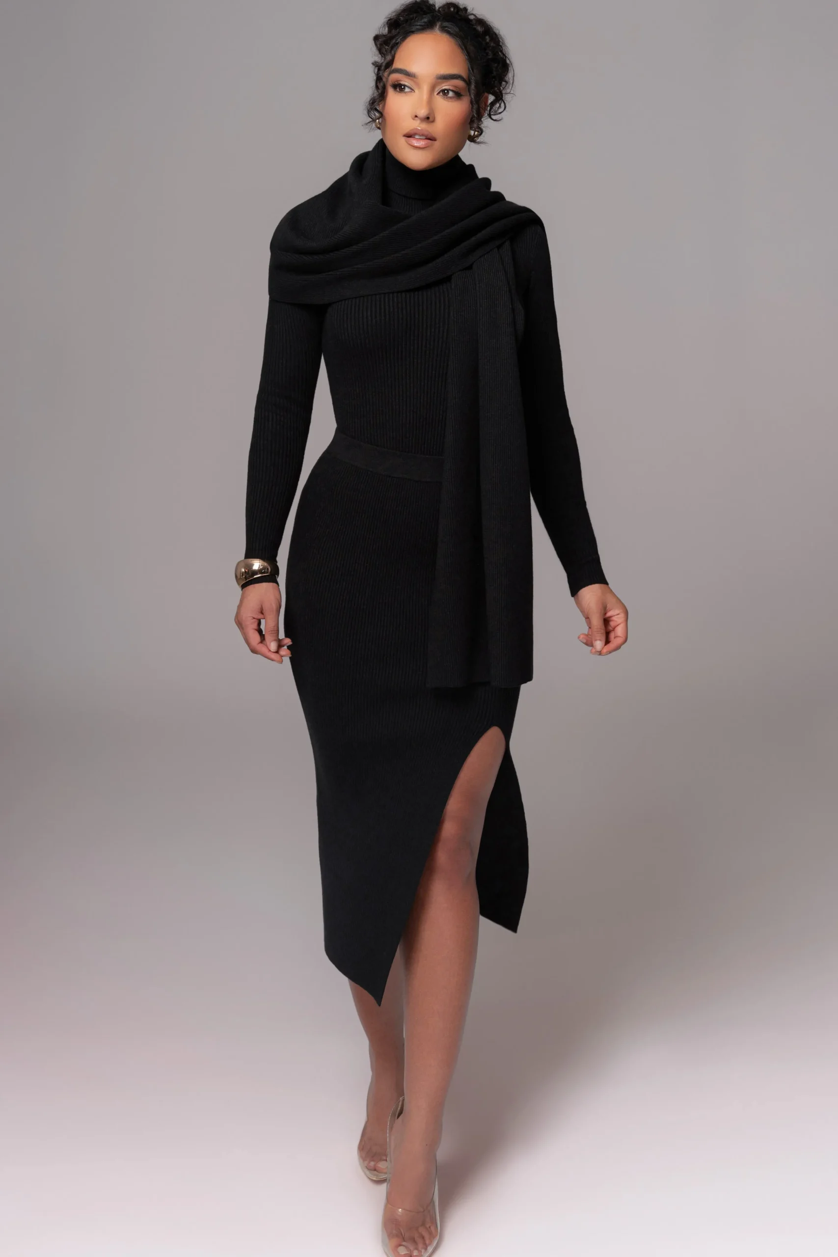 Black Cardinal Essential Knit Skirt