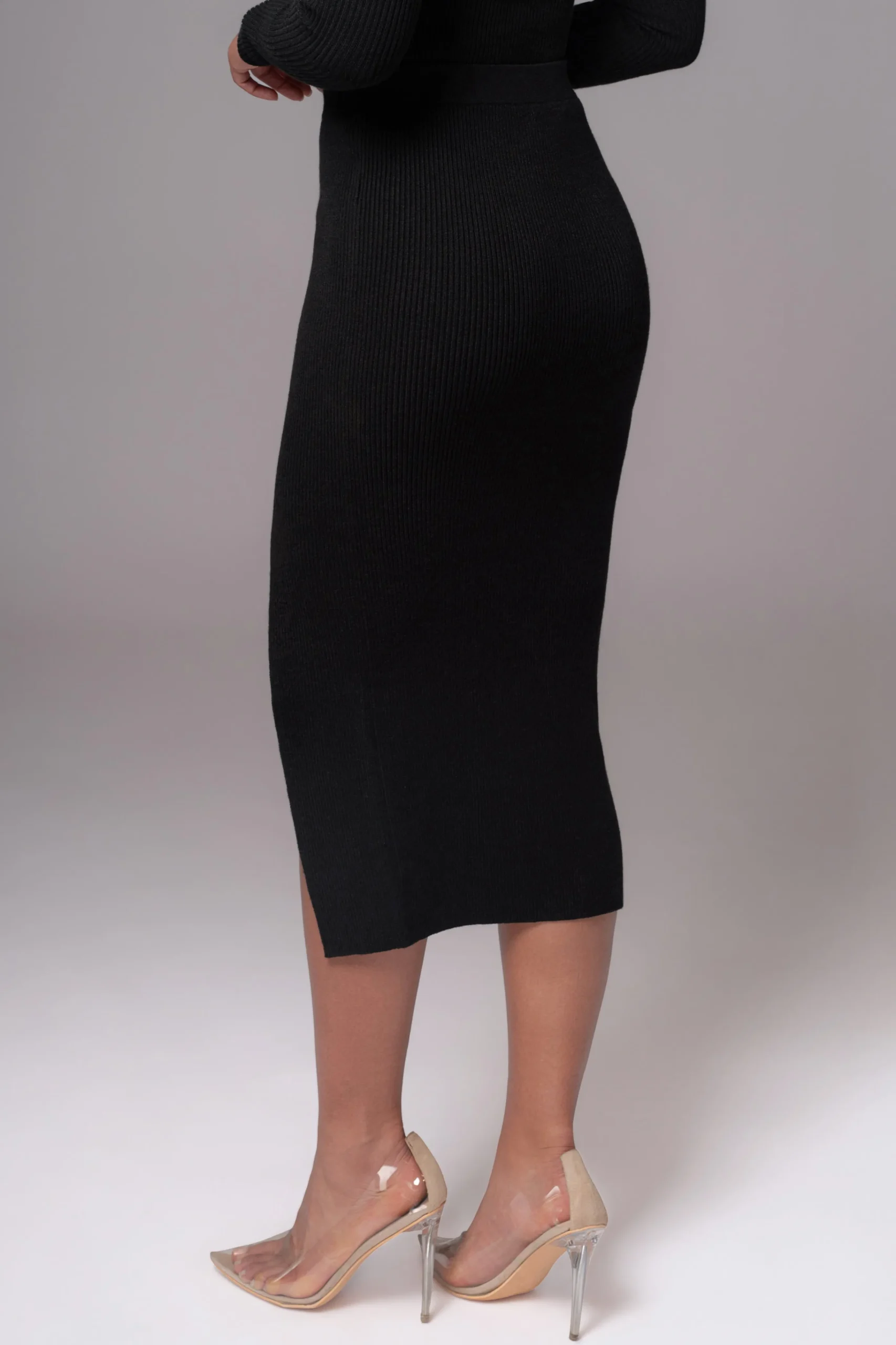 Black Cardinal Essential Knit Skirt