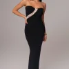 Black Clarisse One Shoulder Dress
