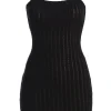 Black Cosmo Mini Dress