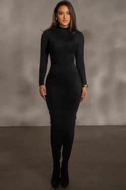 Black Dakotah Midi Dress