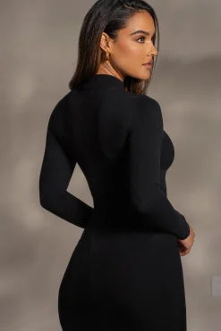 Black Dakotah Midi Dress