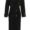 Black Elite Suede Coat