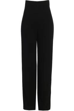 Black Explorer Linen Pants