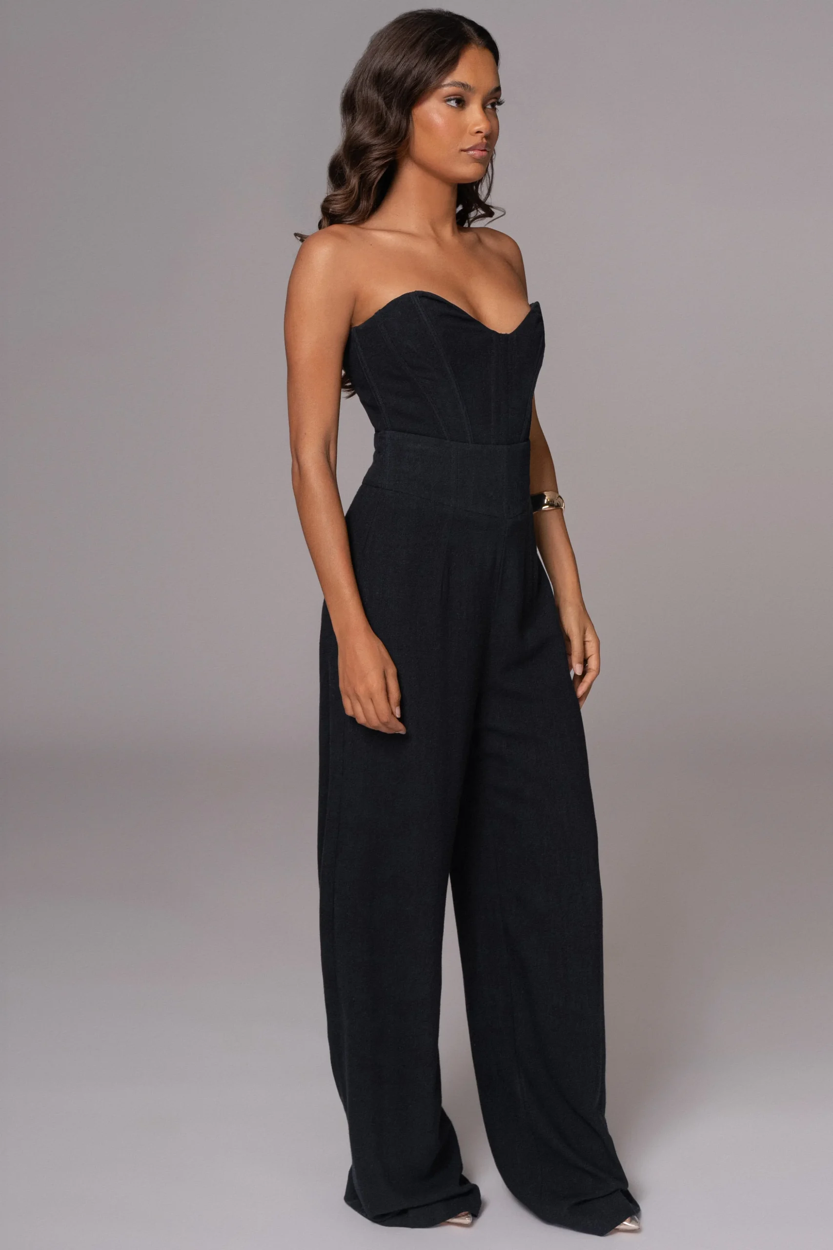 Black Explorer Linen Pants