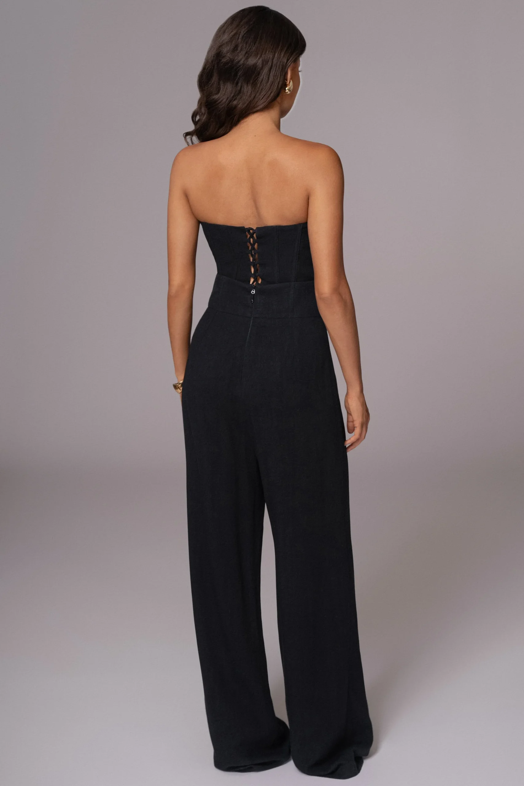 Black Explorer Linen Pants