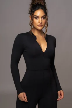 Black Galilea High Neck Jumpsuit