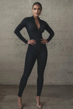 Black Galilea High Neck Jumpsuit