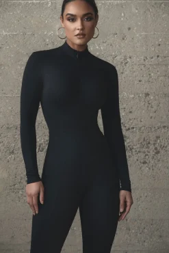 Black Galilea High Neck Jumpsuit