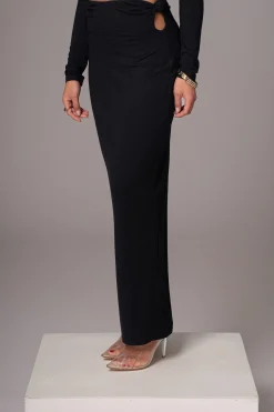 Black Geneva Skirt Set