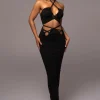 Black Go The Distance Skirt Set
