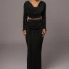 Black Haidyn Skirt Set