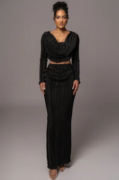 Black Haidyn Skirt Set