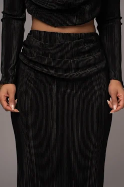 Black Haidyn Skirt Set