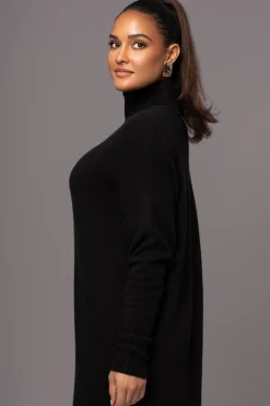 Black Hartley Knit Maxi Dress