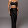 Black Isella 2-Piece Skirt Set