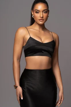 Black Isella 2-Piece Skirt Set