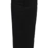 Black Joy Suede Maxi Skirt