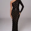 Black La Costa One Shoulder Dress