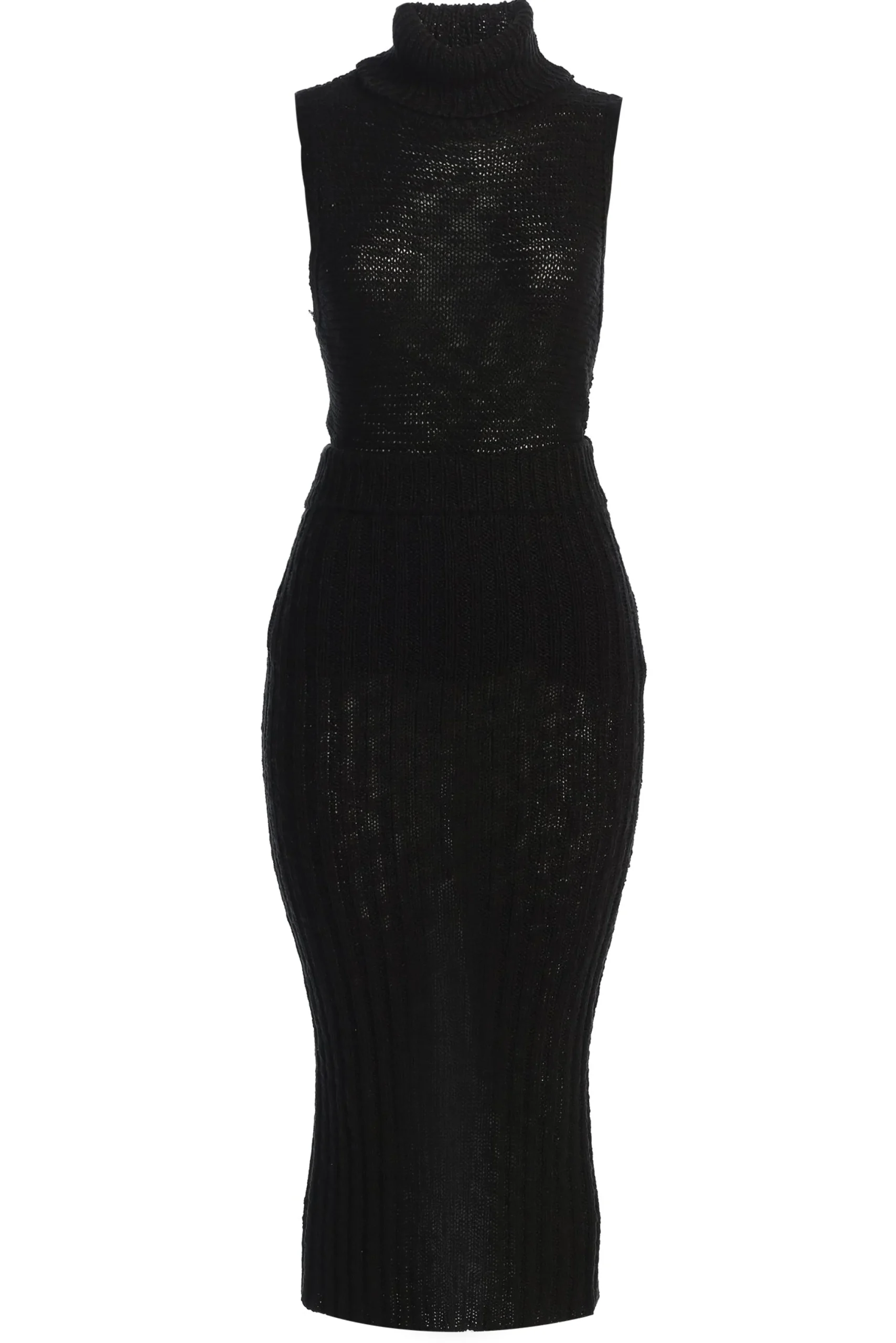 Black Leida Knit Skirt Set