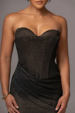 Black Lush Life Maxi Dress