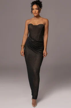 Black Lush Life Maxi Dress