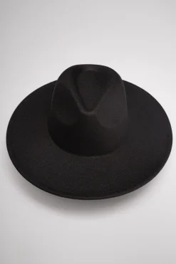 Black Margot Felt Hat