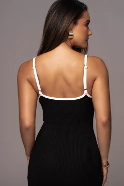 Black Model Citizen Knit Midi Dress