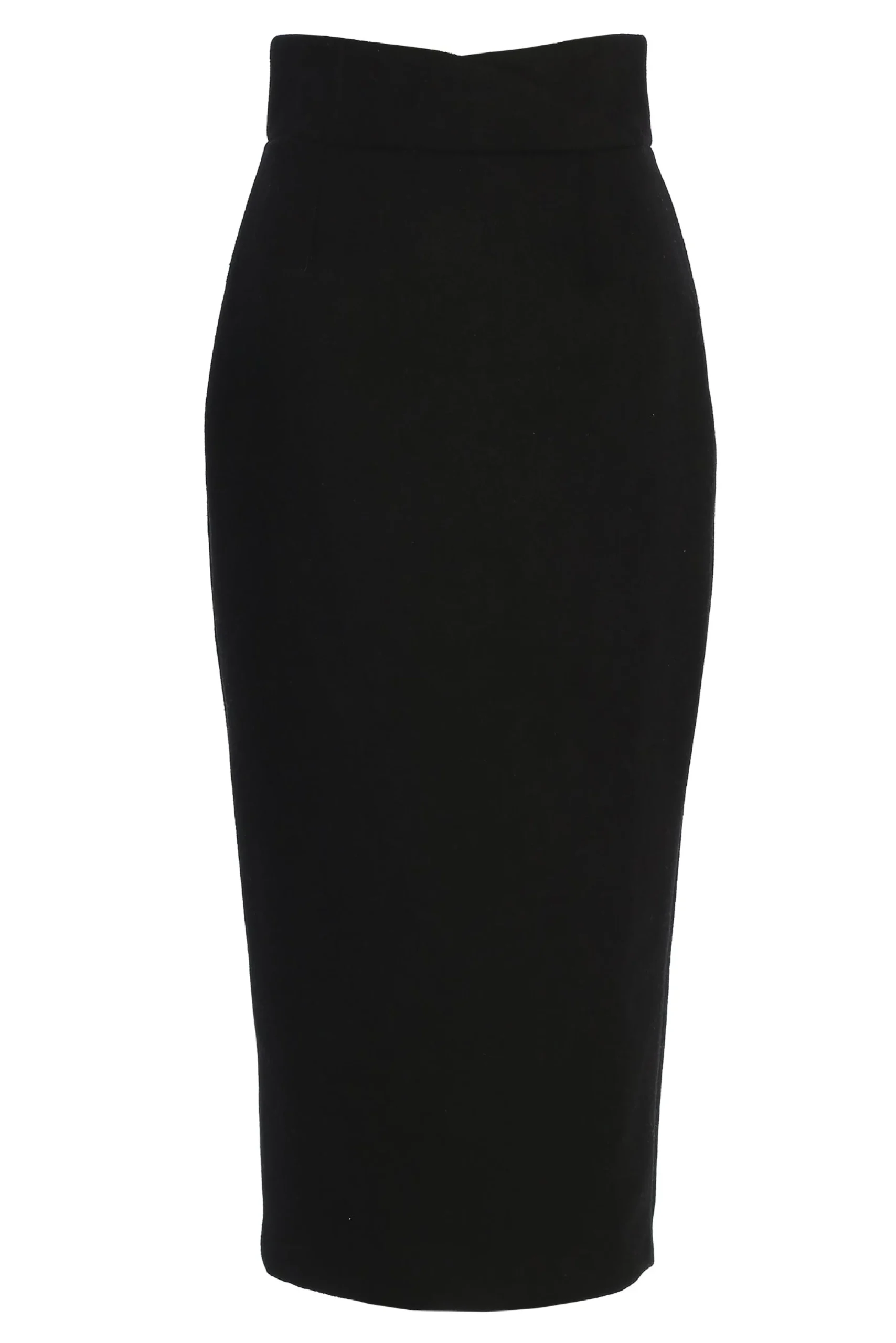 Black Nostalgia High Waist Skirt