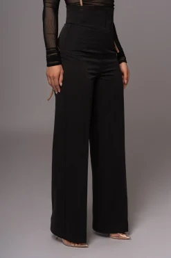 Black Novena Woven Pants
