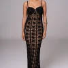 Black Odyssey Maxi Dress