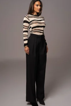 Black Power Hour High Waist Trousers